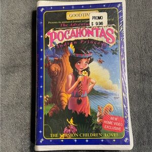 Pocahontas VHS Tape SEALED
